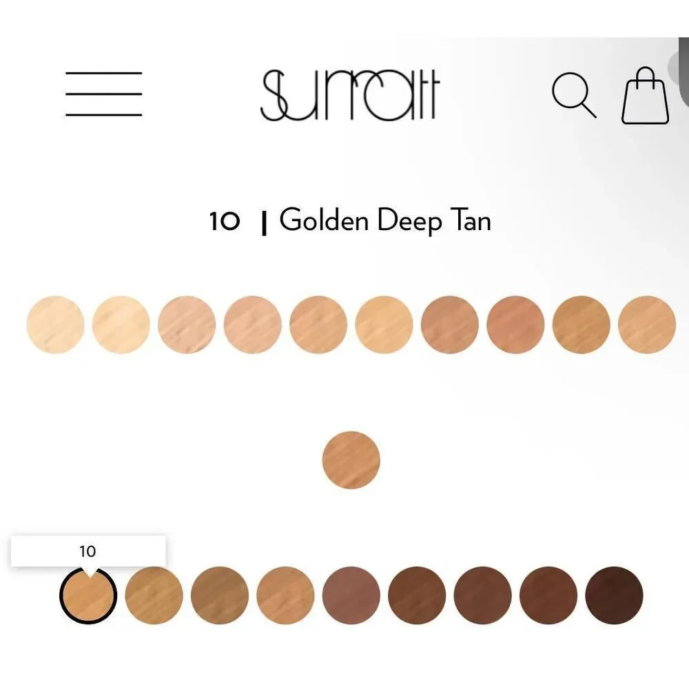 Surratt Beauty NIB Surreal Skin Foundation Wand REFILL in 10 (Golden Deep Tan)